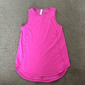 Lululemon Sculpt Tank Size 0 Sonic Pink
